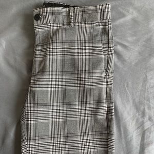 Unisex Bershka Plaid Pants